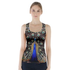 Peacock Racer Back Sports Top by Ket1n9