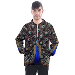 Peacock Men s Half Zip Pullover by Ket1n9