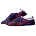 Pretty Peacock Feather Men s Sock-Style Water Shoes View2