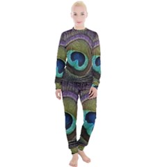 Peacock Feather Women s Lounge Set by Ket1n9