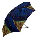 Peacock Feather Retina Mac Mini Folding Umbrellas View2