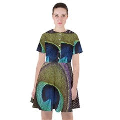 Peacock Feather Sailor Dress by Ket1n9