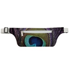 Peacock Feather Active Waist Bag