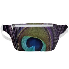 Peacock Feather Waist Bag  by Ket1n9