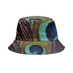 Peacock Feather Inside Out Bucket Hat by Ket1n9