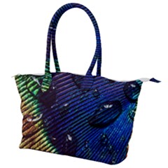 Peacock Feather Retina Mac Canvas Shoulder Bag by Ket1n9