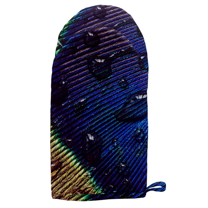 Peacock Feather Retina Mac Microwave Oven Glove