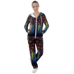 Beautiful Peacock Feather Women s Tracksuit by Ket1n9