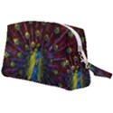 Beautiful Peacock Feather Wristlet Pouch Bag (Large) View2