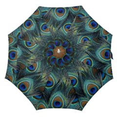 Feathers Art Peacock Sheets Patterns Straight Umbrellas by Ket1n9