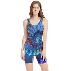 Top Peacock Feathers Women s Wrestling Singlet by Ket1n9