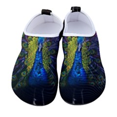 Beautiful Peacock Feather Men s Sock-style Water Shoes by Ket1n9