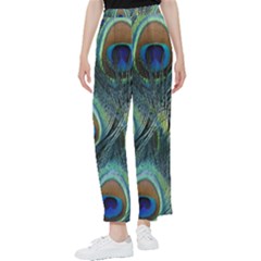 Feathers Art Peacock Sheets Patterns Women s Pants  by Ket1n9