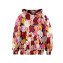 Rose Color Beautiful Flowers Kids  Pullover Hoodie View1