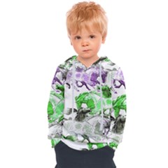 Horse Horses Animal World Green Kids  Overhead Hoodie by Ket1n9