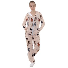 Horses For Courses Pattern Women s Tracksuit by Ket1n9