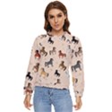 Horses For Courses Pattern Women s Long Sleeve Raglan T-Shirt View1