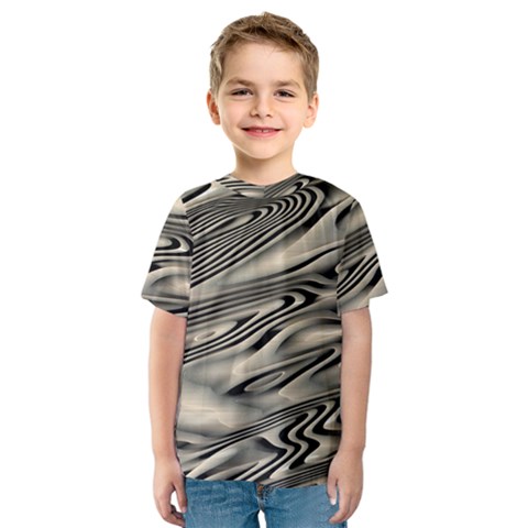 Alien Planet Surface Kids  Sport Mesh T-shirt by Ket1n9