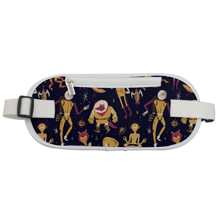 Alien Surface Pattern Rounded Waist Pouch