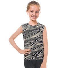 Alien Planet Surface Kids  Mesh Tank Top by Ket1n9