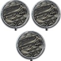 Alien Planet Surface Mini Round Pill Box (Pack of 3) View1