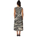 Alien Planet Surface Sleeveless Round Neck Midi Dress View4