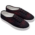 Abstract Pattern Honeycomb Women s Classic Low Top Sneakers View3