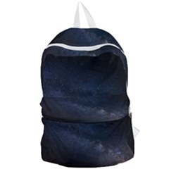 Cosmos Dark Hd Wallpaper Milky Way Foldable Lightweight Backpack by Ket1n9