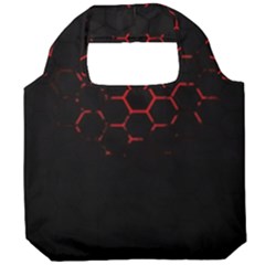 Abstract Pattern Honeycomb Foldable Grocery Recycle Bag by Ket1n9