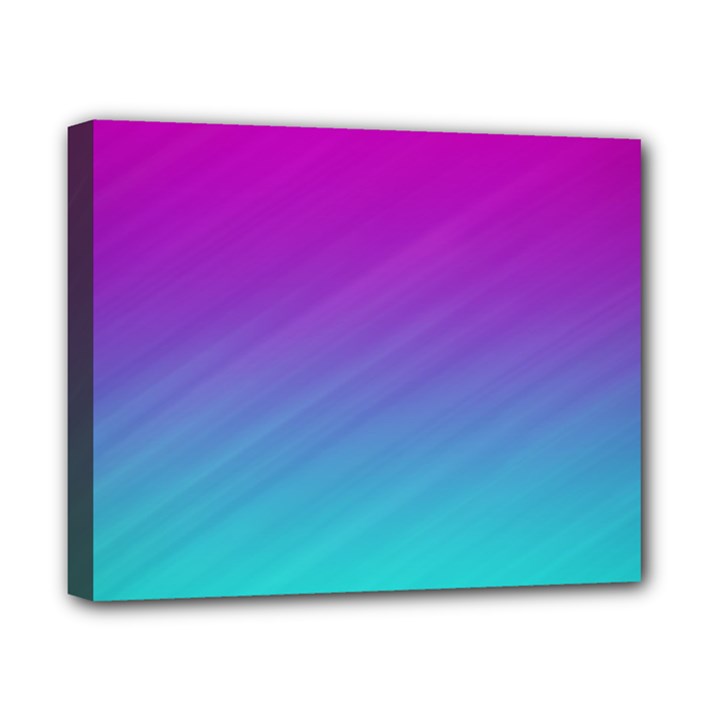 Background Pink Blue Gradient Canvas 10  x 8  (Stretched)