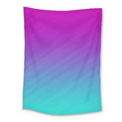 Background Pink Blue Gradient Medium Tapestry by Ket1n9