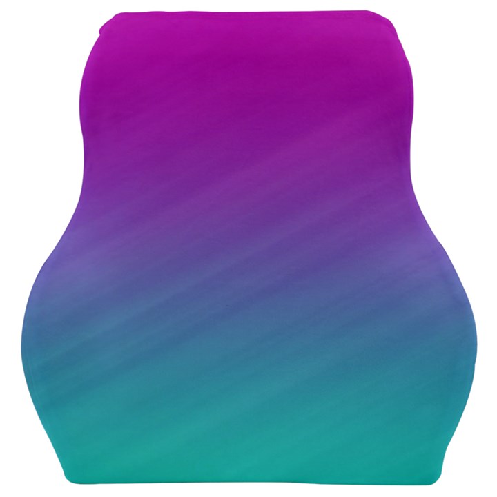 Background Pink Blue Gradient Car Seat Velour Cushion 