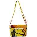 Halloween Night Terrors Shoulder Bag with Back Zipper View3