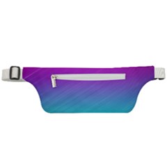 Background Pink Blue Gradient Active Waist Bag