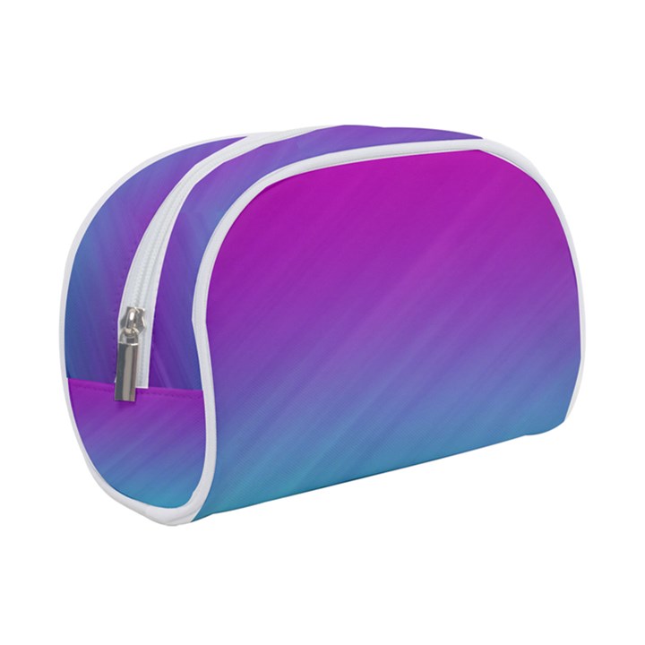 Background Pink Blue Gradient Make Up Case (Small)