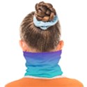 Background Pink Blue Gradient Face Covering Bandana (Kids) View2