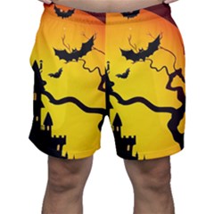 Halloween Night Terrors Men s Shorts by Ket1n9