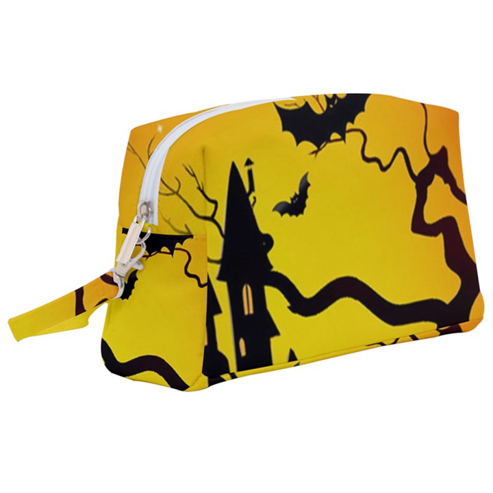 Halloween Night Terrors Wristlet Pouch Bag (Large)