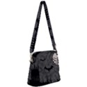 Halloween Background Halloween Scene Zipper Messenger Bag View1