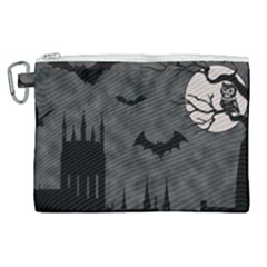 Halloween Background Halloween Scene Canvas Cosmetic Bag (xl) by Ket1n9