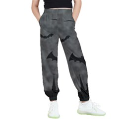 Halloween Background Halloween Scene Kids  Joggers by Ket1n9