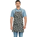 Skull Halloween Background Texture Kitchen Apron View1