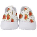 Seamless Background Pattern-with-watermelon Slices Men s Slip On Sneakers View4