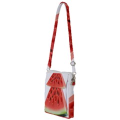 Seamless Background With Watermelon Slices Multi Function Travel Bag by Ket1n9