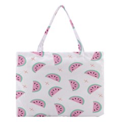 Seamless Background With Watermelon Slices Medium Tote Bag by Ket1n9