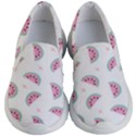 Fresh Watermelon Slices Texture Kids Lightweight Slip Ons View1