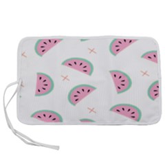 Fresh Watermelon Slices Texture Pen Storage Case (m) by Ket1n9