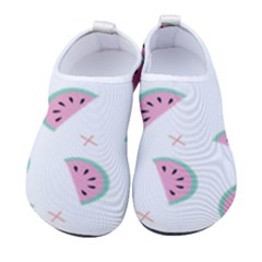 Fresh Watermelon Slices Texture Women s Sock-style Water Shoes by Ket1n9