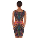 Casanova Abstract Art-colors Cool Druffix Flower Freaky Trippy Wrap Front Bodycon Dress View2