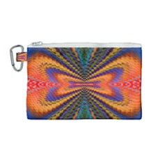 Casanova Abstract Art-colors Cool Druffix Flower Freaky Trippy Canvas Cosmetic Bag (medium) by Ket1n9